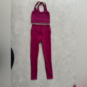 Pink Spiritual Gangster yoga set Size M/L #yogalife